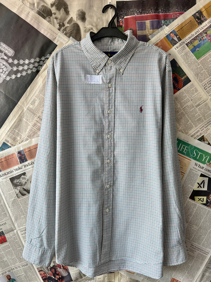 Ralph Lauren® Multi-check | Chest 26.5 | XXL | Shirt | Cotton