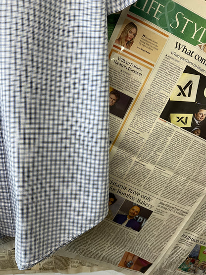 Ralph Lauren® White Check | Chest 27 | XXL | Shirt | Cotton