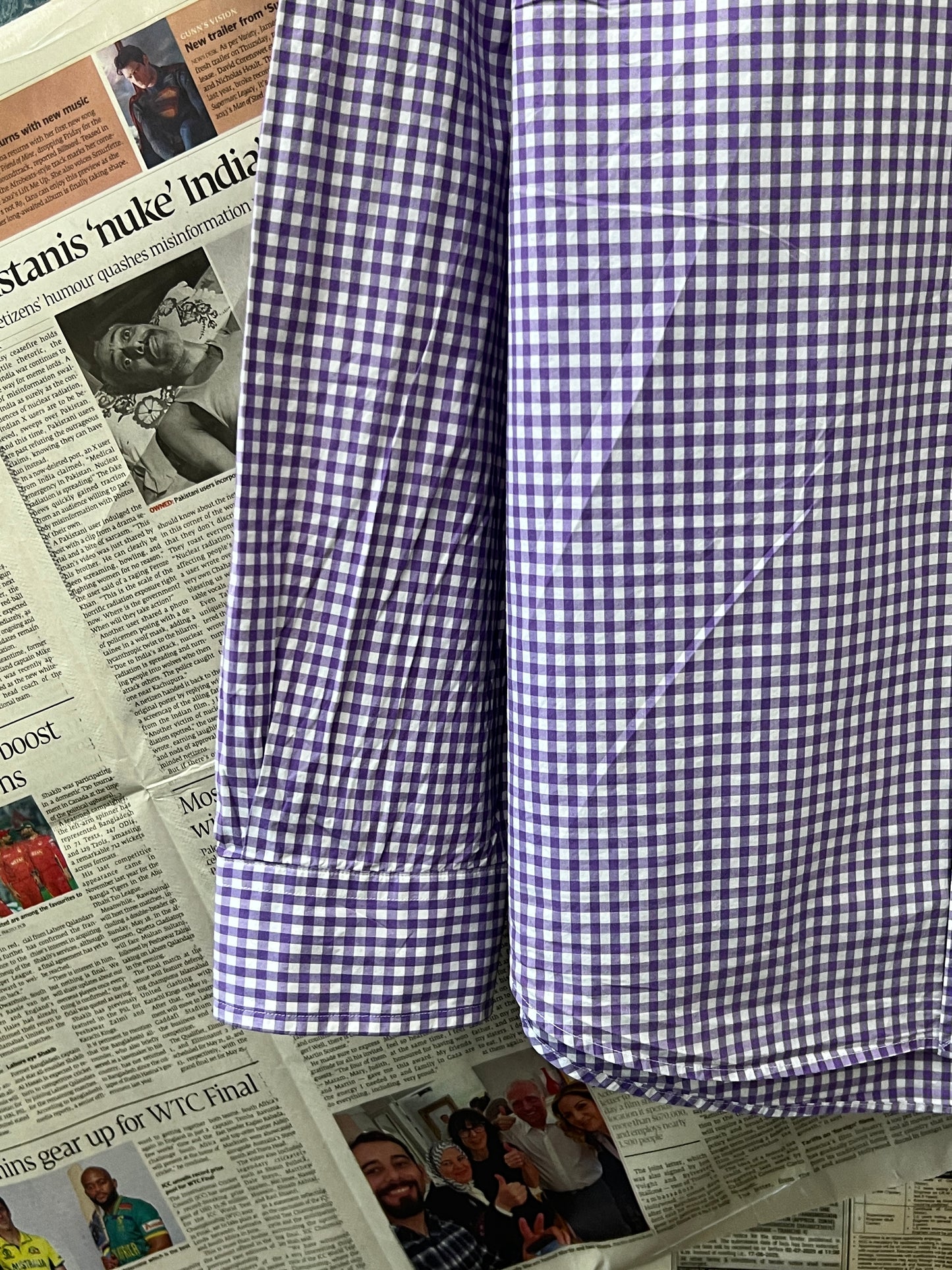 Ralph Lauren® Iris Check | Chest 24.5 | XL/L | Shirt | Cotton