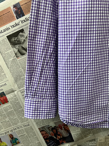 Ralph Lauren® Iris Check | Chest 24.5 | XL/L | Shirt | Cotton