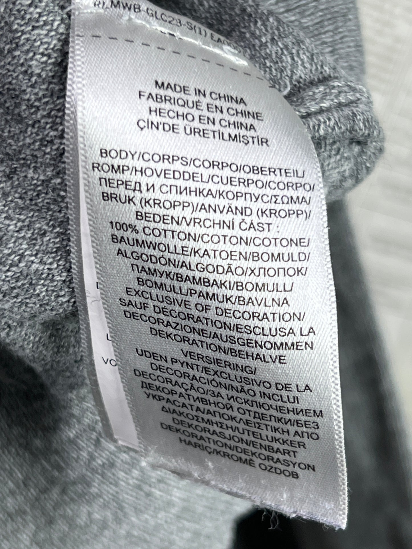 Ralph Lauren® Large | Chest 23 | Grey | Sweat Shirt | Cotton | 1800