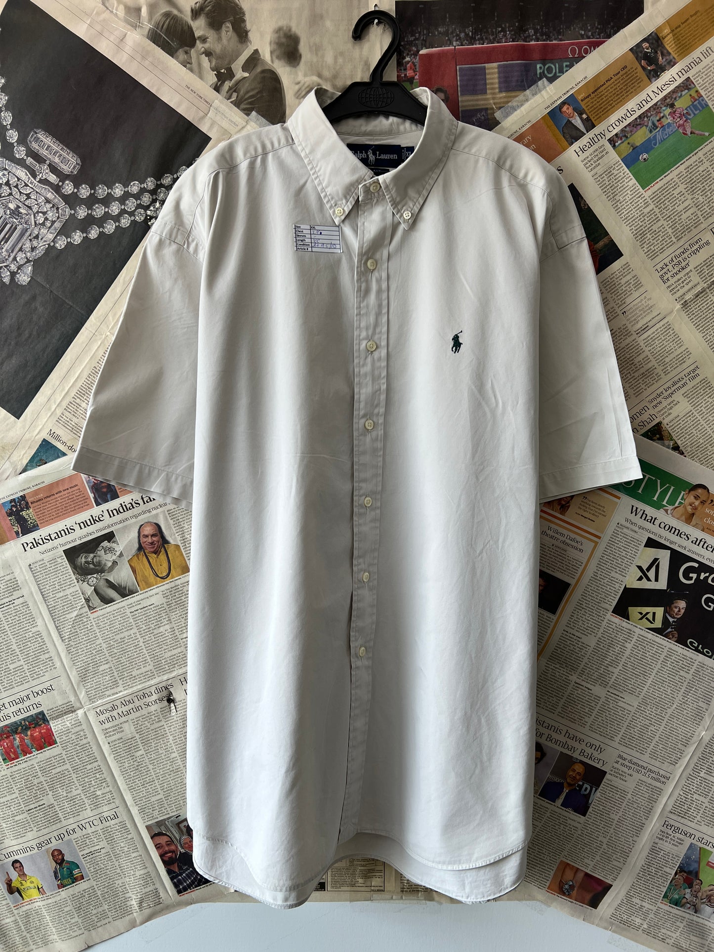 Ralph Lauren® Latte | Chest: 29 | XXXL | Shirt | Cotton