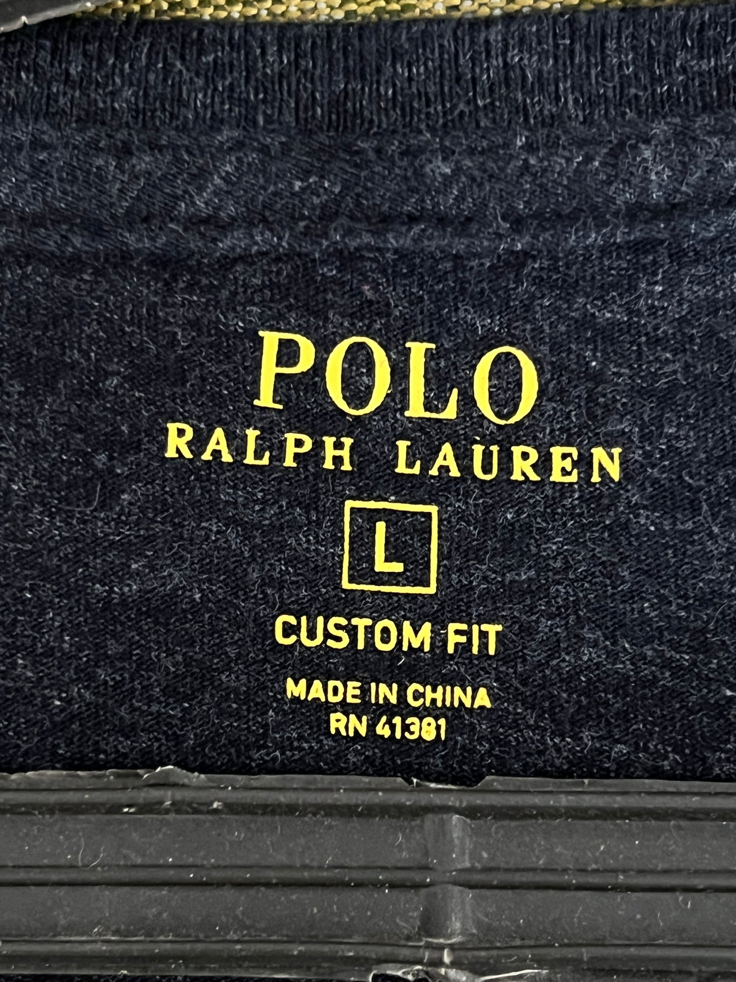 Ralph Lauren® Medium | Chest 22 | Charcoal | Light Sweat Shirt | Cotton | 719
