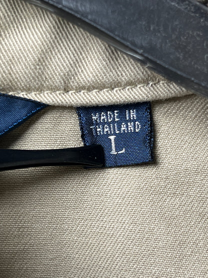 Ralph Lauren® Large | Chest 27.5 Oversize | Beige Brown | Jacket | Cotton | 1788