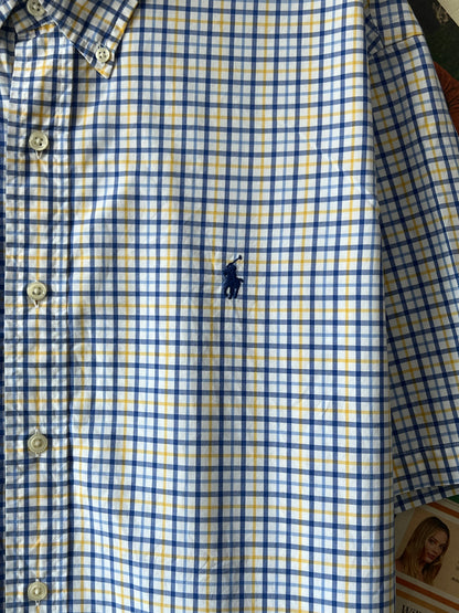 Ralph Lauren® XXL | Chest 26.5 | Multi-Check | Shirt | Cotton
