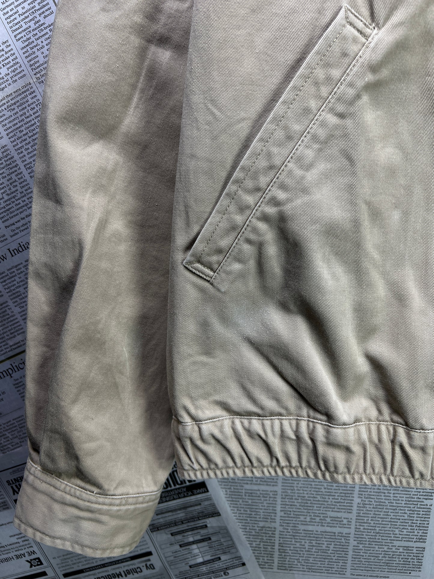 Ralph Lauren® Large | Chest 27.5 Oversize | Beige Brown | Jacket | Cotton | 1788