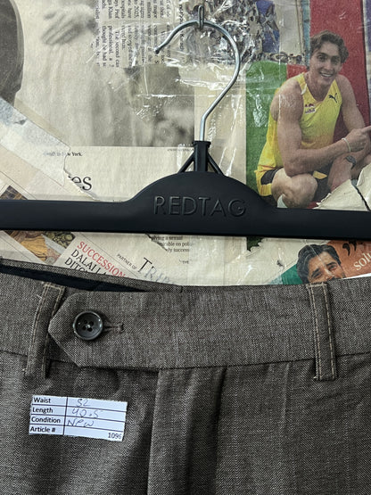 ABINI® Waist 32 | Brown | Dress Pant | 1096