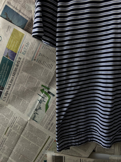 Ralph Lauren® Blue Striped | Chest 26 | XL | Polo | Pima Cotton