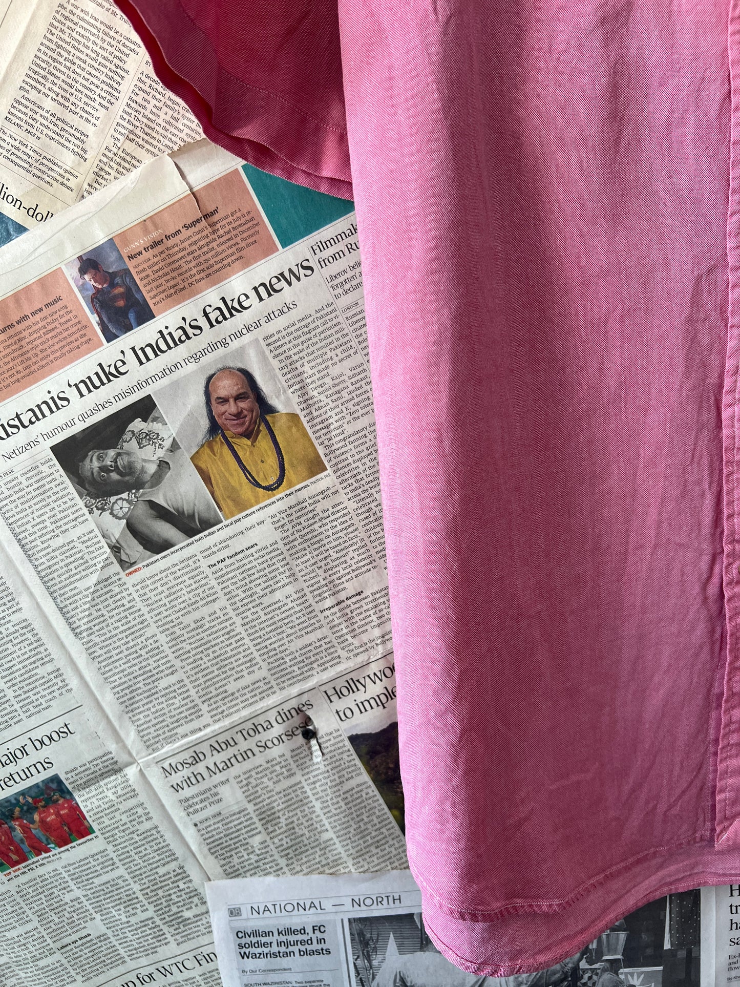 Ralph Lauren® XL | Chest 25.5 | Georgia Peach | Shirt | Cotton