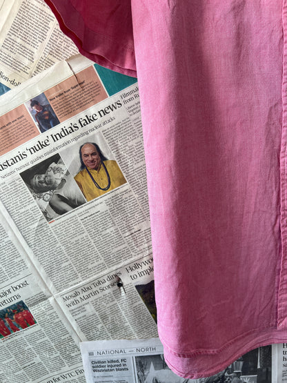 Ralph Lauren® XL | Chest 25.5 | Georgia Peach | Shirt | Cotton