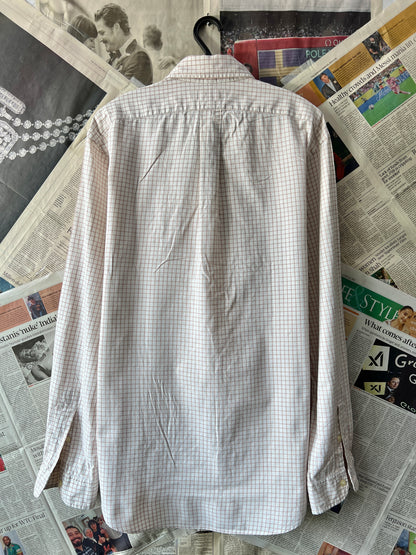 Ralph Lauren® White with Brown Box – (Size: Large)