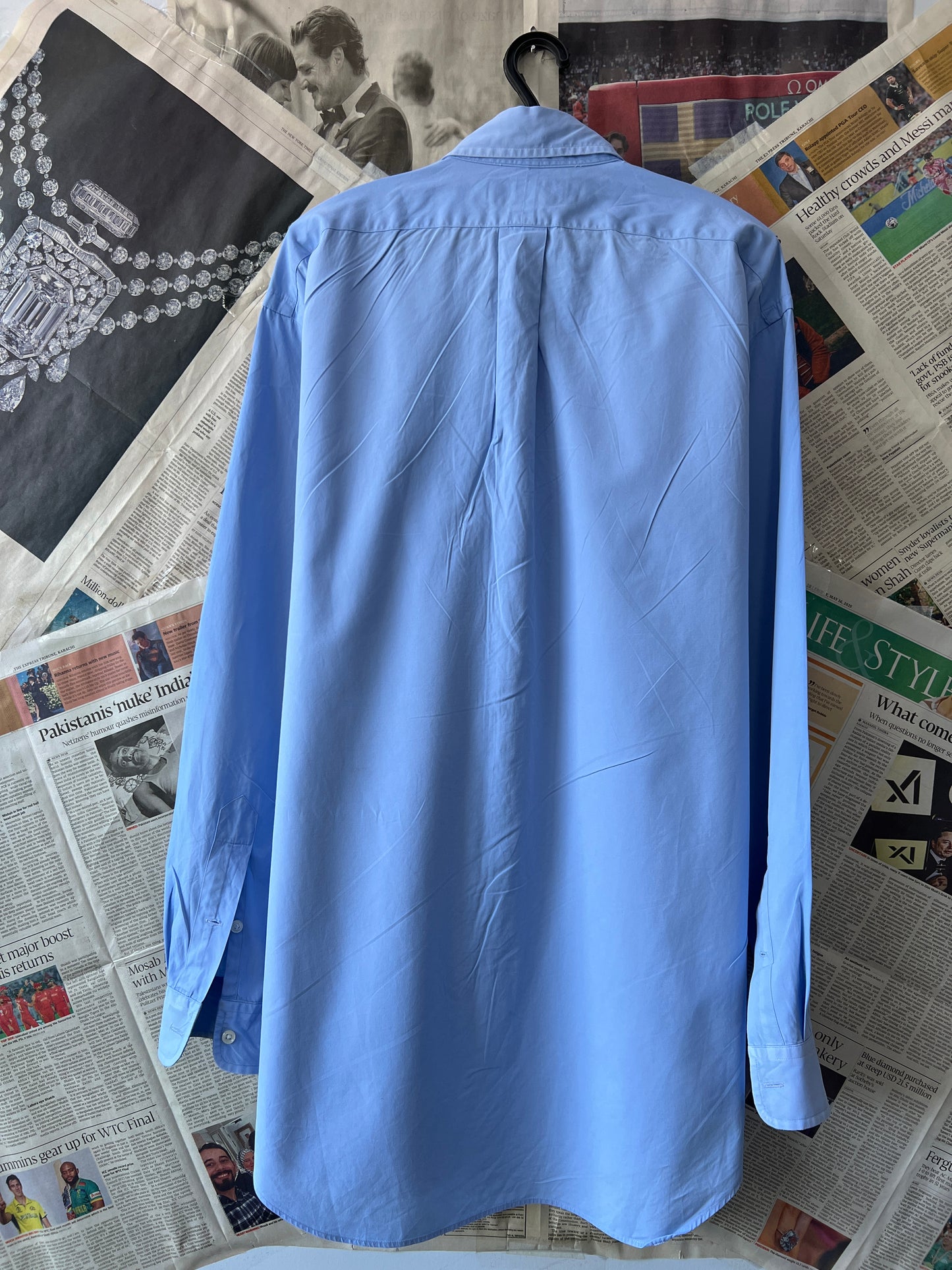 Ralph Lauren® XL | Chest 25 | Blue | Shirt | Cotton