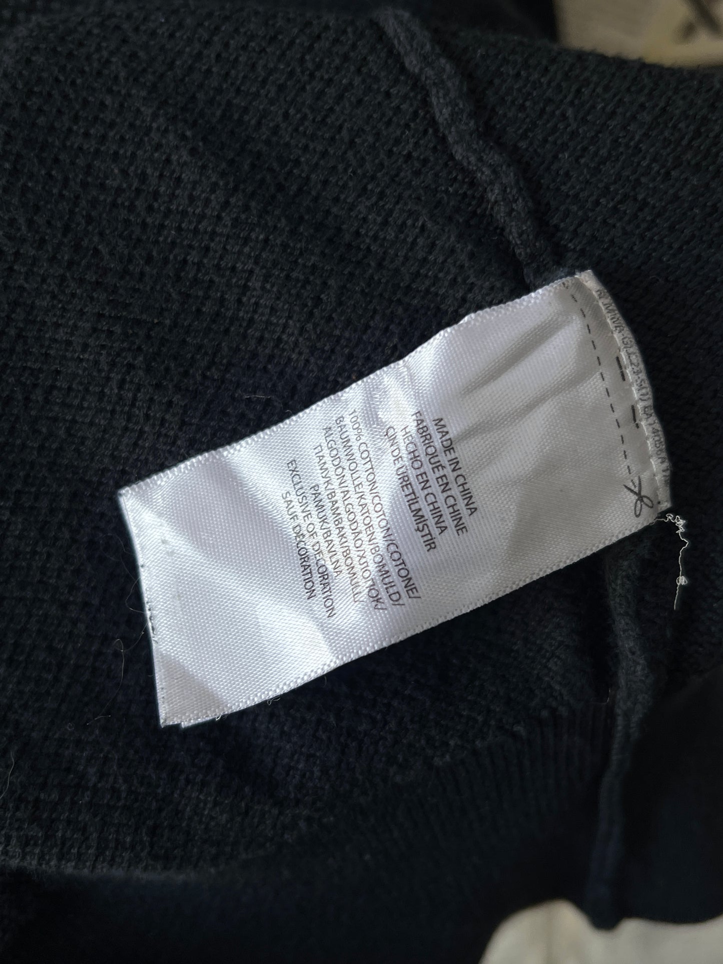 Ralph Lauren® Large | Chest 23 | Black | Sweat Shirt | Cotton | 501