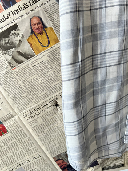 Ralph Lauren® Grey Check | Chest 27 | XXL | Shirt | Cotton