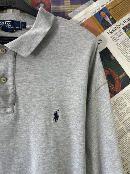 Ralph Lauren® Grey | Chest 24 | Large | Polo | Cotton