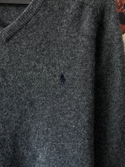 Women-Ralph Lauren® Medium | Bust 21.5" | Grey | Sweater | Wool | 2300