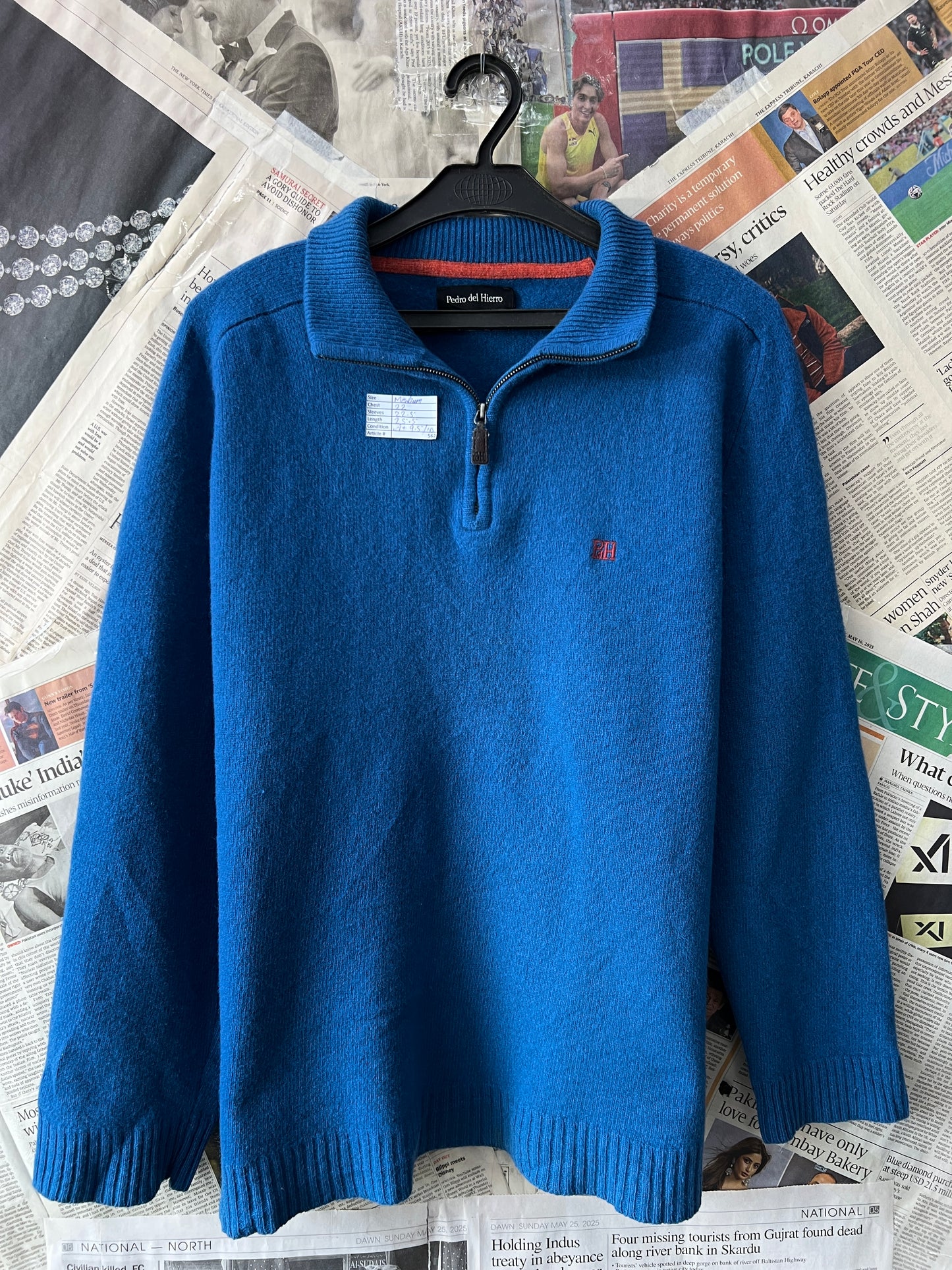 Women- Pedro del Hierro® Medium | Chest 22 | Sweater | Wool | 562