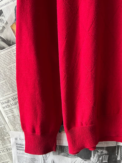 T*mmy H*lfiger® Large | Chest 23 | Red | Sweater | Cotton | 414