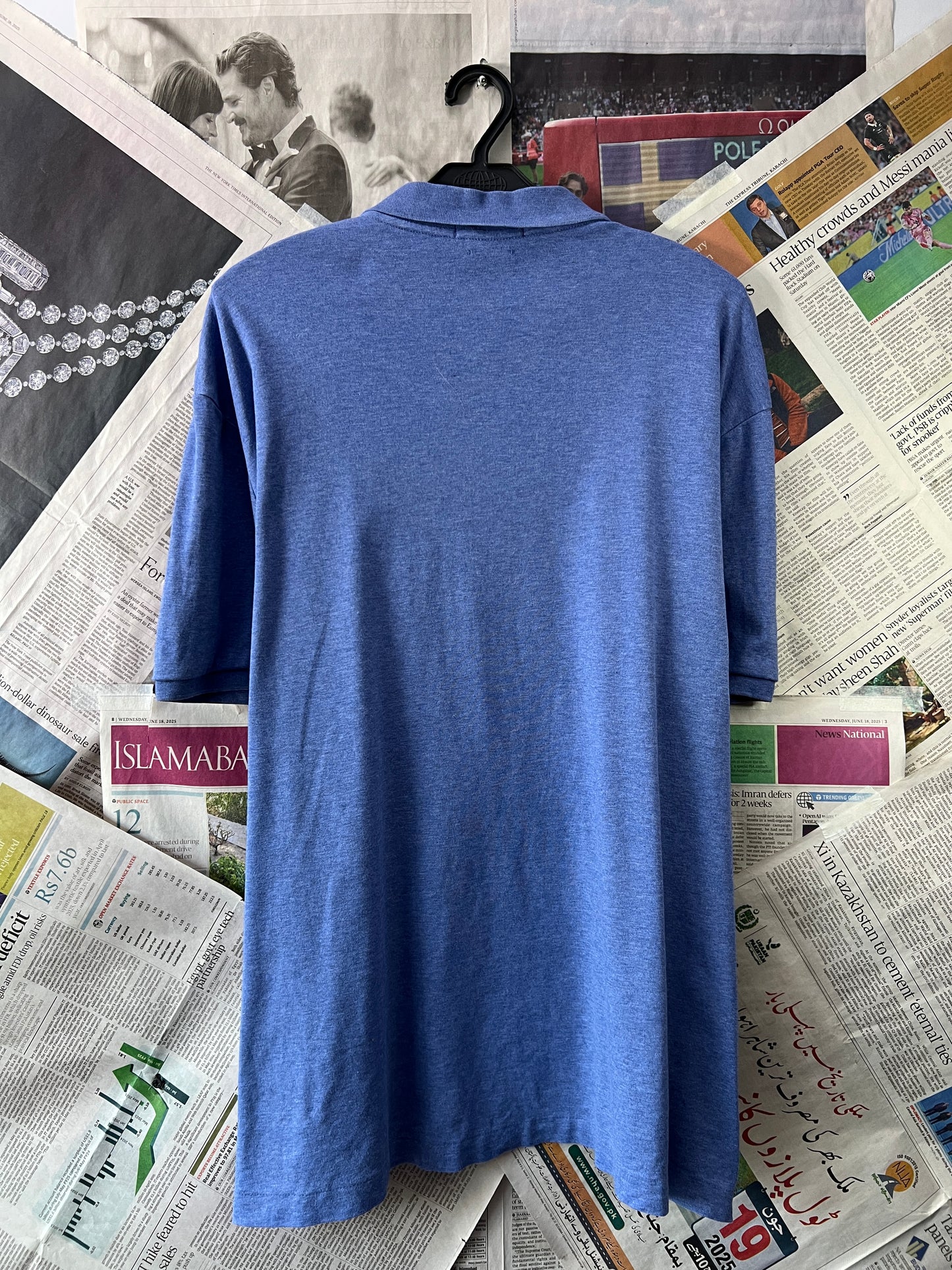 Ralph Lauren® Blue | Chest 25.5 | XL | Polo | Pima Cotton