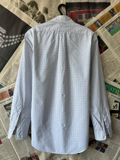 Ralph Lauren® Small | Chest 20.75 | White Box Check | Shirt | Cotton