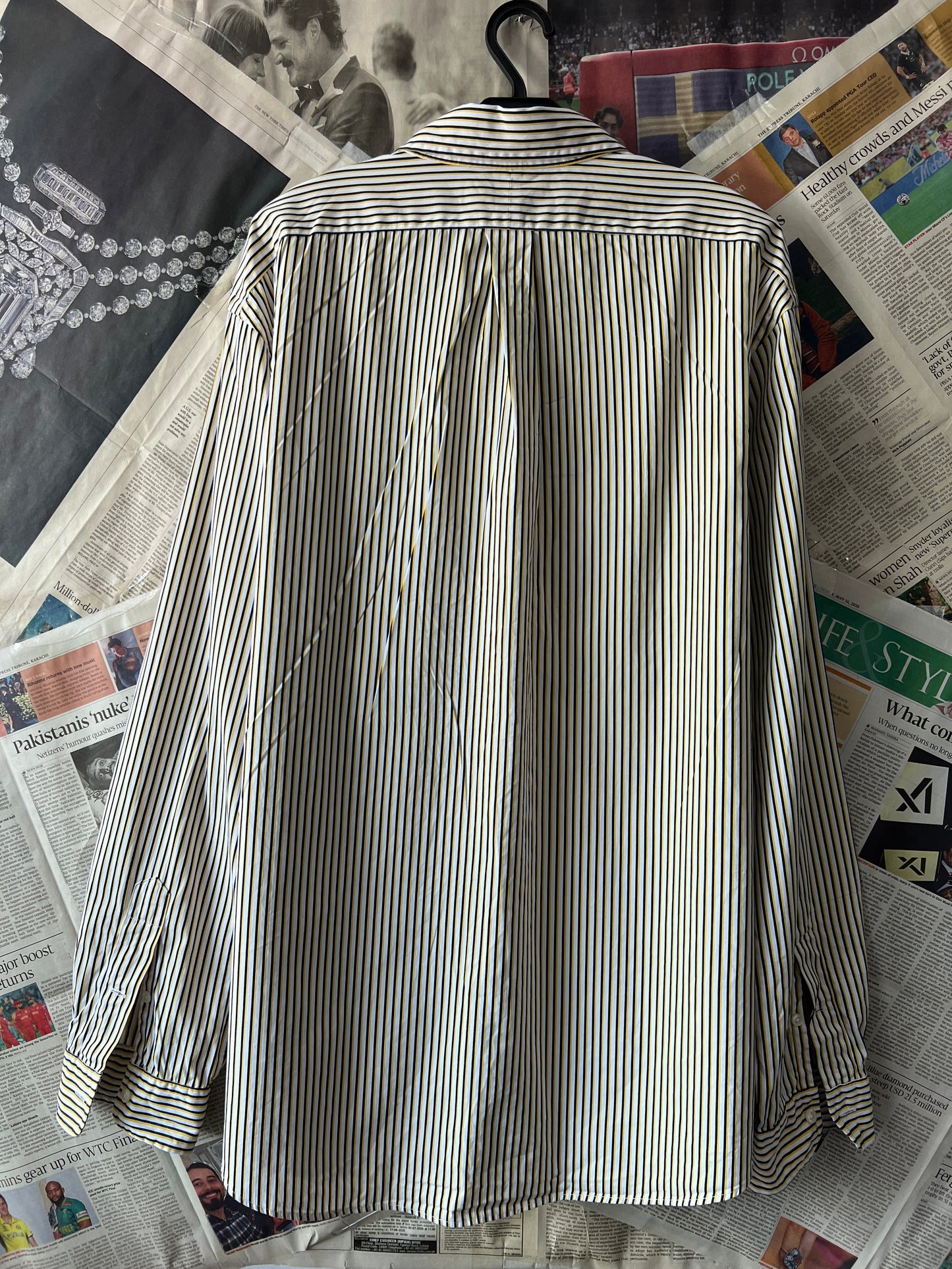 Ralph Lauren® Multi Striped | Chest 27.5 | XXL | Shirt | Cotton