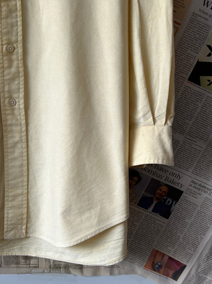 Ralph Lauren® Yellow Oxford | Chest 27.5 | XXL | Shirt | Cotton
