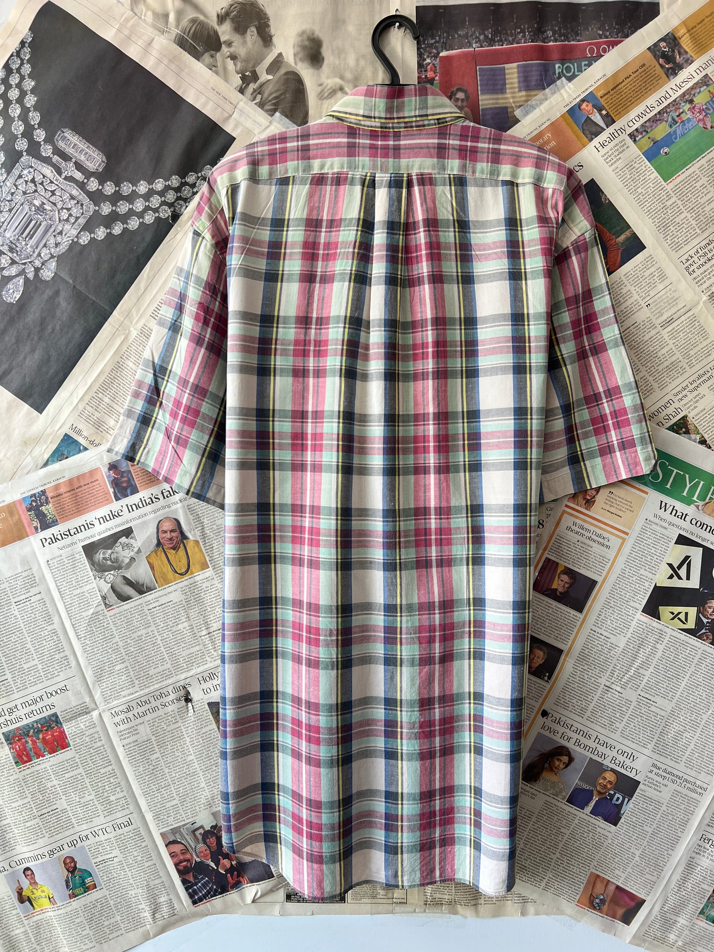 Ralph Lauren® XXL | Chest 26.5 | Madras | Shirt | Cotton