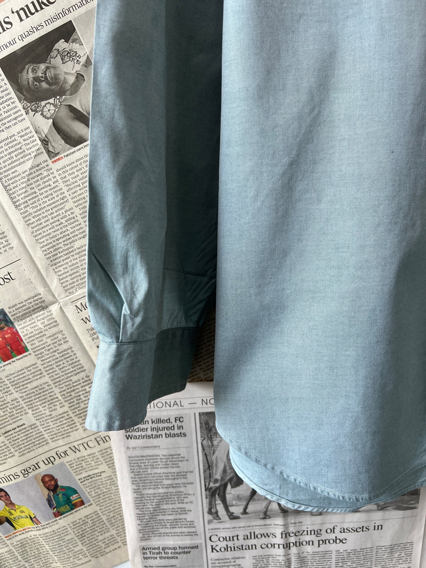 Ralph Lauren® XXL | Chest 27.5 | Cucumber | Shirt | Cotton