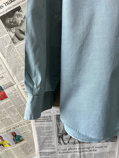 Ralph Lauren® XXL | Chest 27.5 | Cucumber | Shirt | Cotton