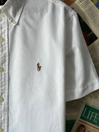 Ralph Lauren® White Oxford | Chest 21 | Small | Shirt | Cotton
