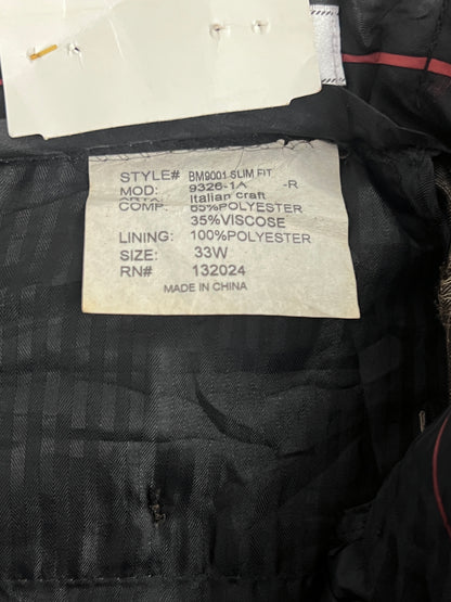 ABINI® Waist 32 | Brown | Dress Pant | 1096