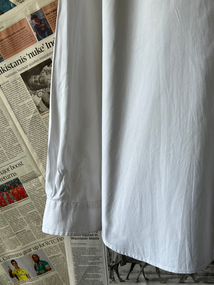 Ralph Lauren® White | Chest 29.5 | XXXL | Shirt | Cotton