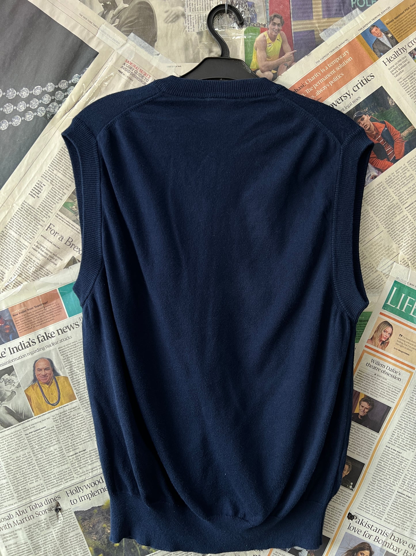 Diesel® Small | Chest 20 | Navy Blue | Sweater | Cotton | 560