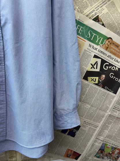 Ralph Lauren® Blue Oxford | Chest 26 | XL | Shirt | Cotton