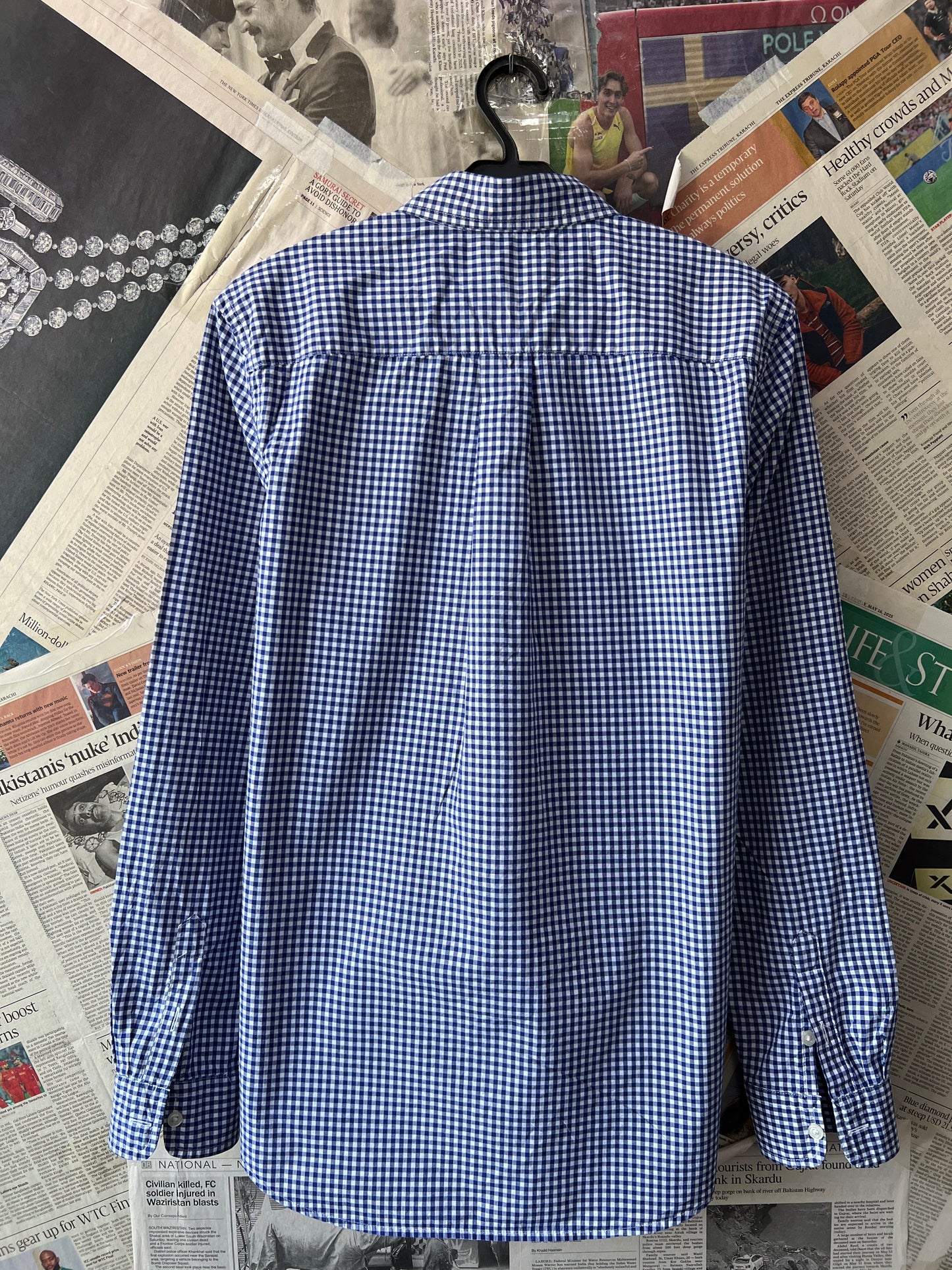Ralph Lauren® Kids | Chest 20 | Blue Check | Shirt | Cotton | 2299