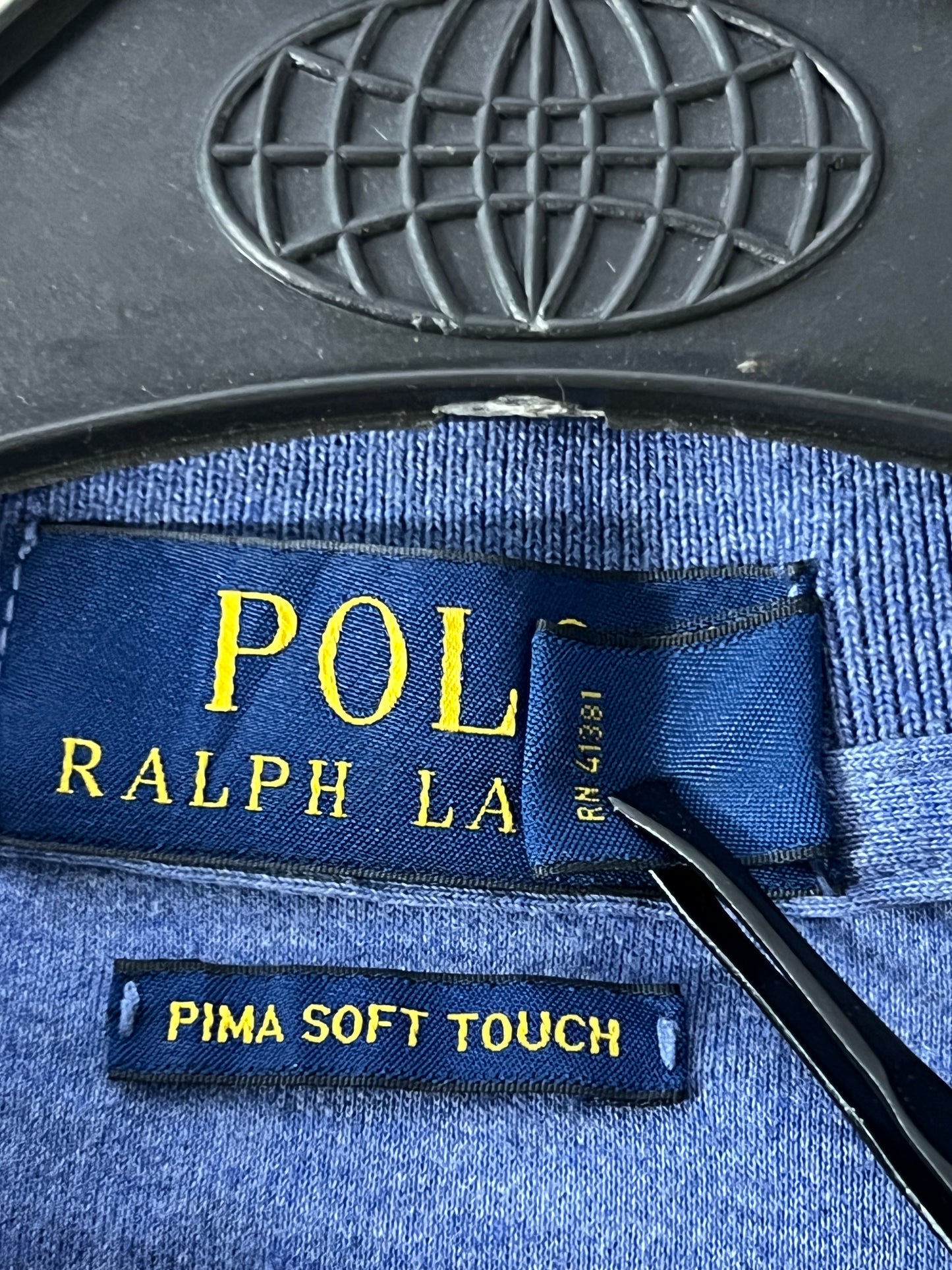 Ralph Lauren® Blue | Chest 25.5 | XL | Polo | Pima Cotton