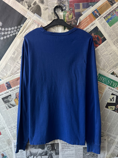 Ralph Lauren® Large | Chest 23 | Blue | Light Sweat Shirt | Cotton | 2297