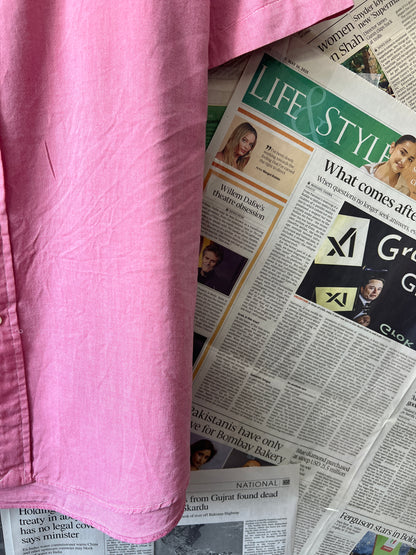 Ralph Lauren® XL | Chest 25.5 | Georgia Peach | Shirt | Cotton