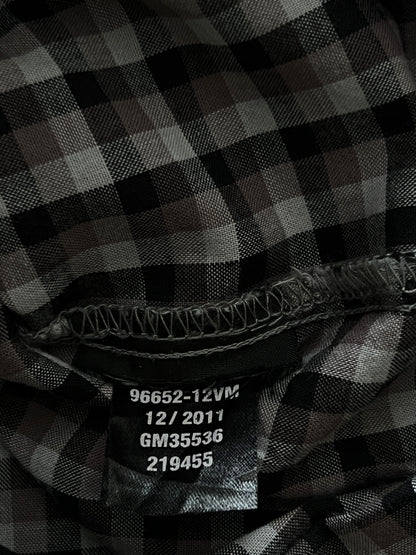 Harley Davidson® Black & Grey check – (Size: Large)