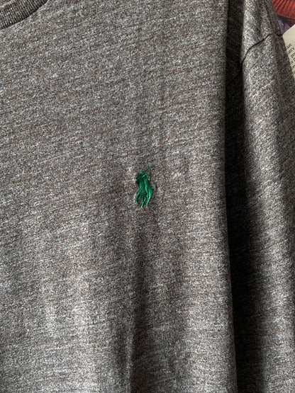 Ralph Lauren® Large | Chest 23.5 | Dark Beige | Full-Sleeves Shirt | Cotton | 492