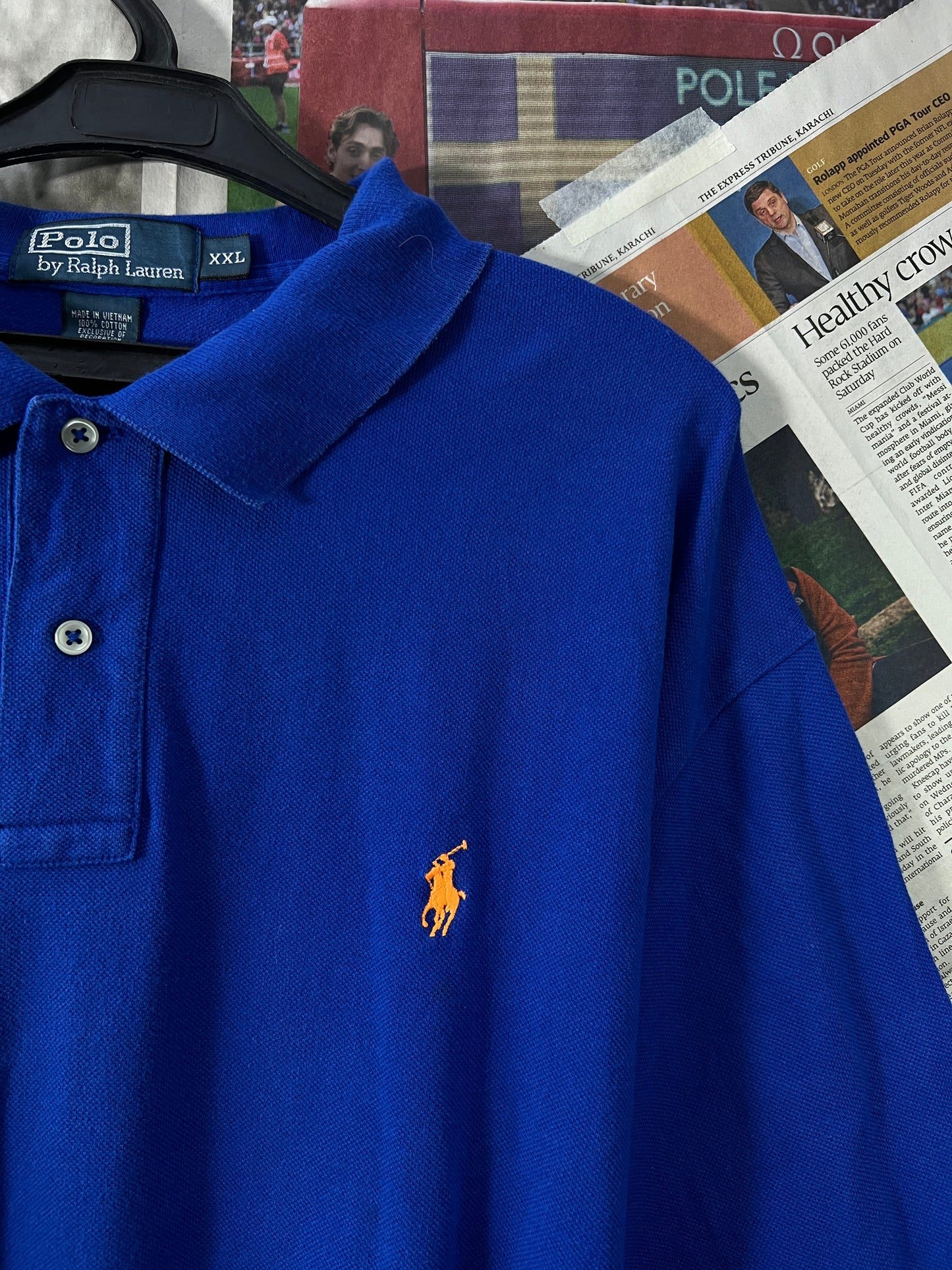 Ralph Lauren® Royal Blue | Chest 27 | XXL | Polo | Cotton