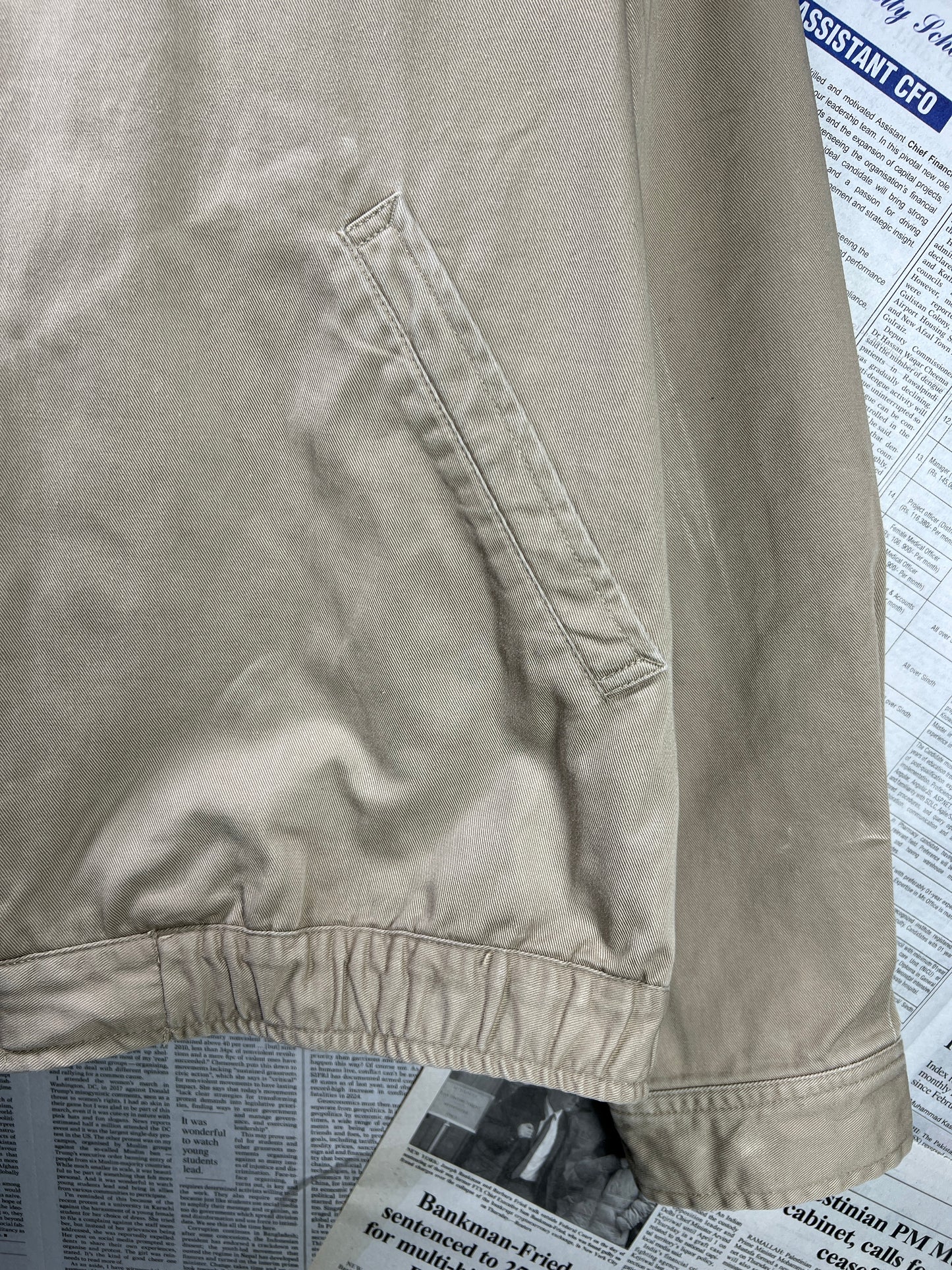 Ralph Lauren® Large | Chest 27.5 Oversize | Beige Brown | Jacket | Cotton | 1788