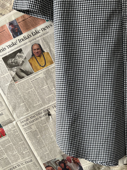 Ralph Lauren® Black Check | Chest: 28 | XXL | Shirt | Cotton