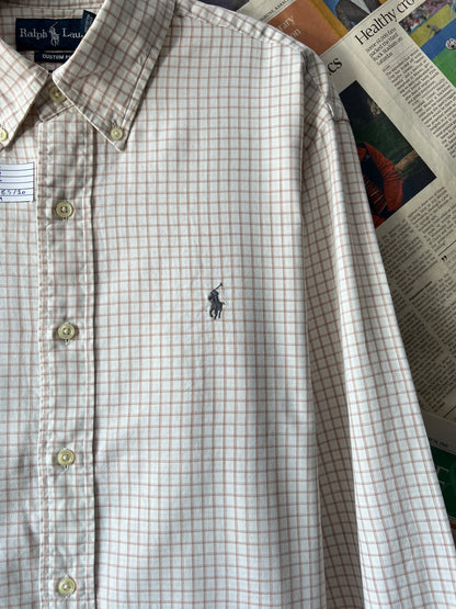 Ralph Lauren® White with Brown Box – (Size: Large)