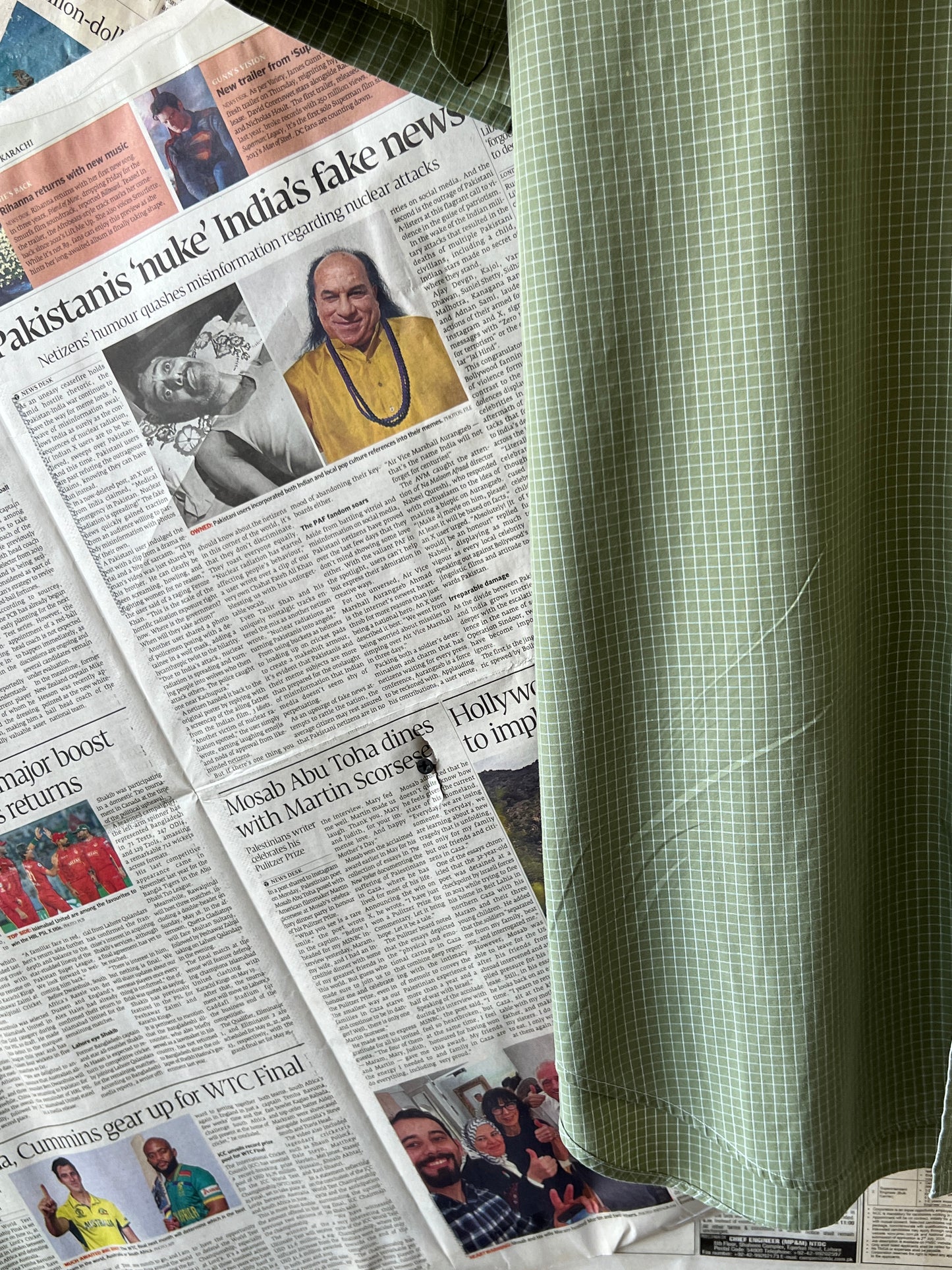 Ralph Lauren® XXL | Chest 26.5 | Moss | Shirt | Cotton