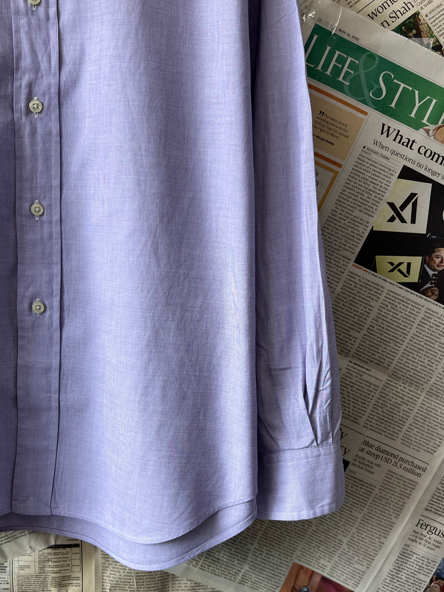 Ralph Lauren® Orchid | Chest 26 | XL | Shirt | Cotton