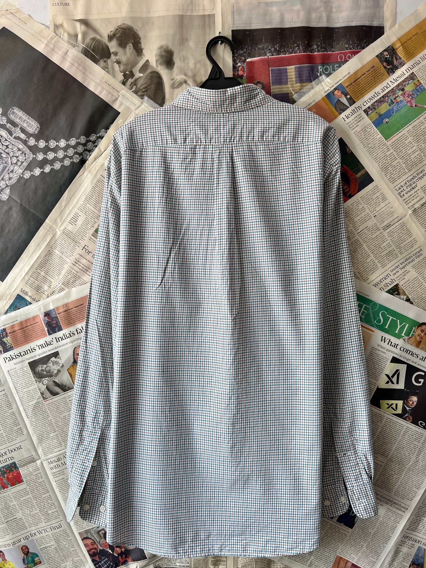 Ralph Lauren® Multi-check | Chest 26.5 | XXL | Shirt | Cotton