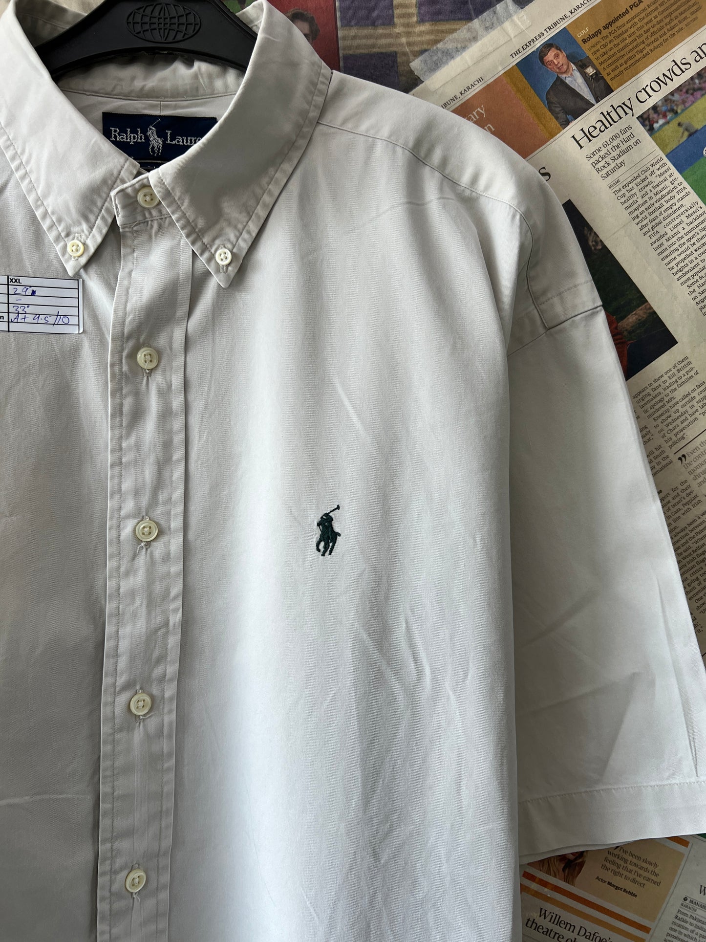 Ralph Lauren® Latte | Chest: 29 | XXXL | Shirt | Cotton