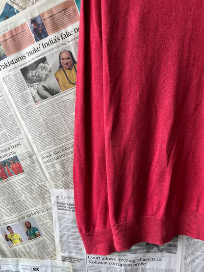 Nautica® Large | Chest 23.5 | Pastel Red | Sweater | Cotton blend | 422