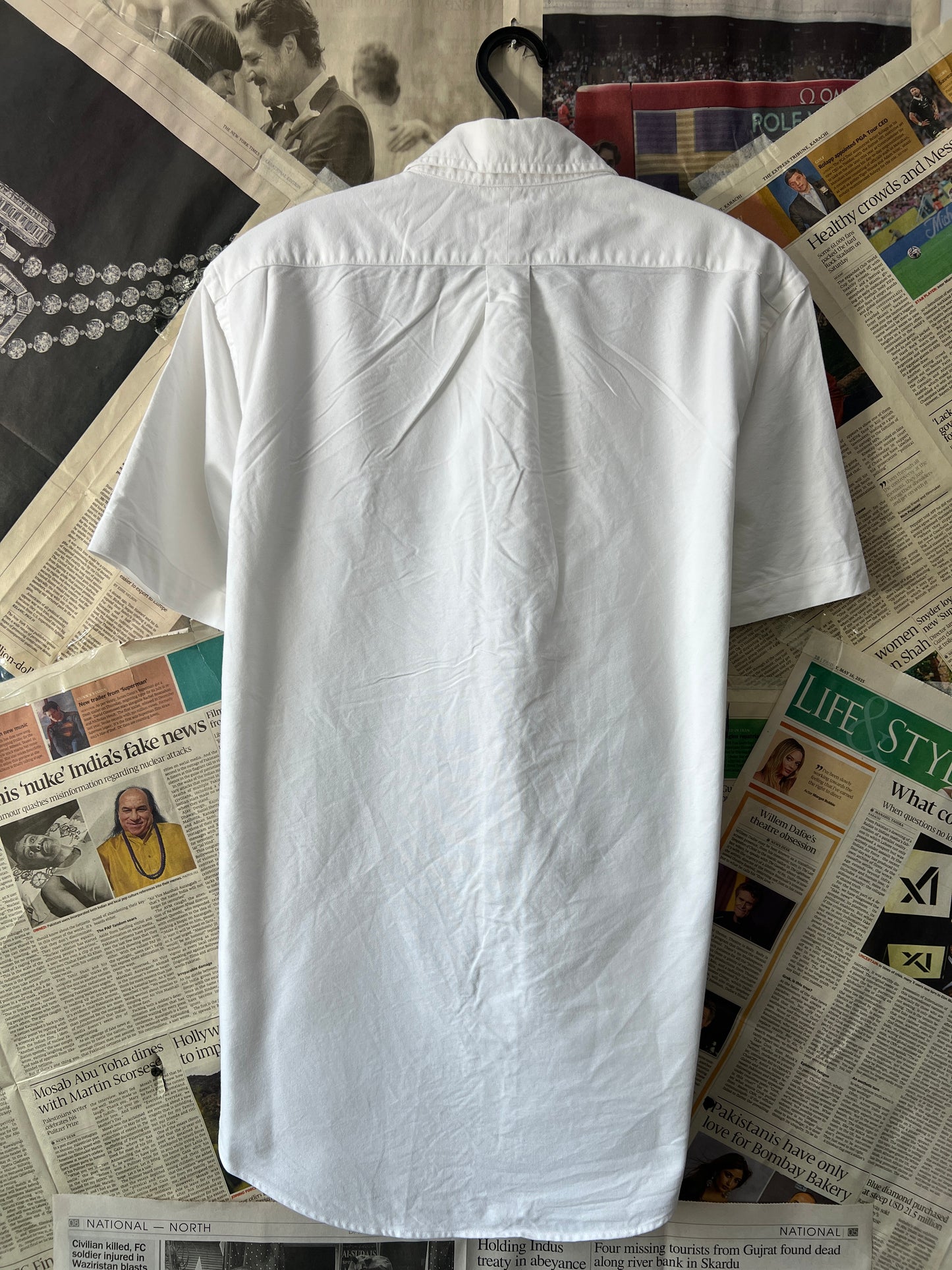 Ralph Lauren® White Oxford | Chest 21 | Small | Shirt | Cotton